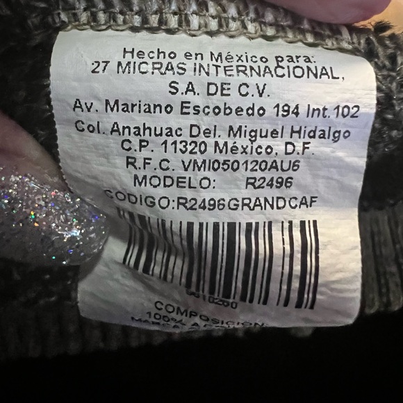 Aldo Contini Italia Zip Up Sweater, Brown w/pattern, Size Large - Picture 15 of 16